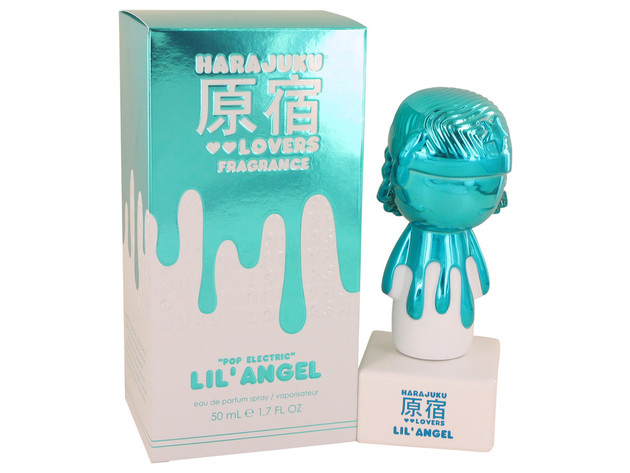 Harajuku Lovers Pop Electric Lil' Angel by Gwen Stefani Eau De Parfum Spray 1.7 oz