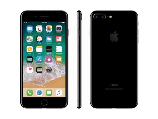 Apple iPhone 7 Plus Unlocked Jet Black/32GB/Grade A (Refurbished)