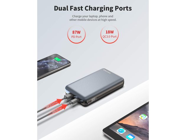 105W Power Bank Ultimate Fast Charging for Laptops and Devices