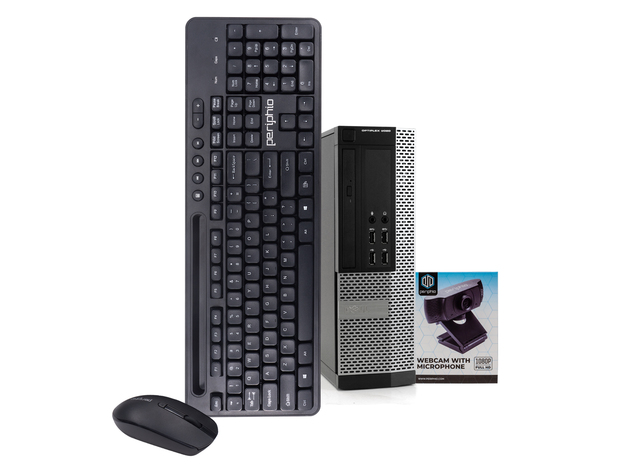 Dell OptiPlex 9020 Desktop Computer PC, 3.20 GHz Intel i5 Quad Core Gen 4, 8GB DDR3 RAM, 240GB SSD Hard Drive, Windows 10 Professional 64bit (Renewed)