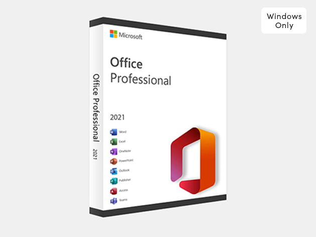 Microsoft Office Professional 2021 for Windows: Lifetime License