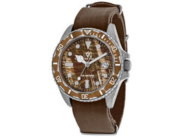 Christian Van Sant Montego Vintage Brown Dial Watch - CV5201