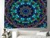 Art Retro Wall Tapestry "Hypnotic Peace"