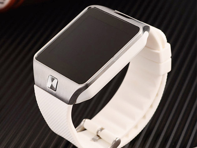 Multi-Function 2G GSM/GPRS Bluetooth Smart Watch (White)